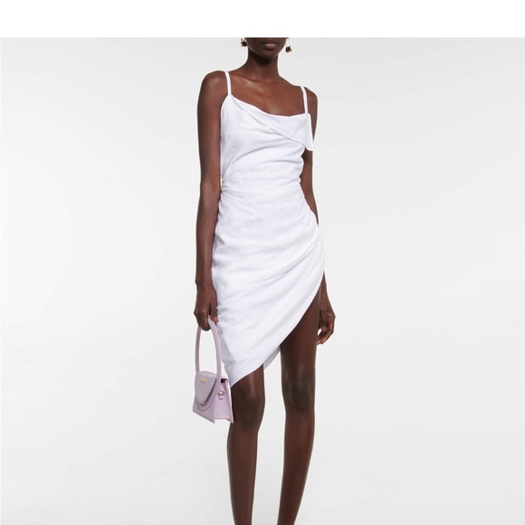 Jacquemus le splash dress white 32 xxs - Picture 1 of 8